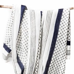 Gorgeous Silk and Cotton Scarf- NWT